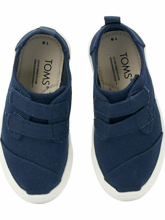 Kids Sneakers with Scratch Navy Blue