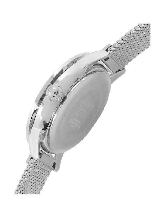 Cerruti Rosara Ceas de Damă cu Argintiu Brățară Metalică