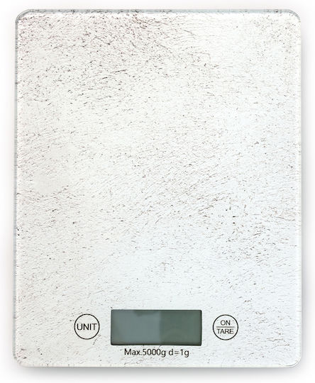 Estia Cement Digital Kitchen Scale 1gr/5kg White