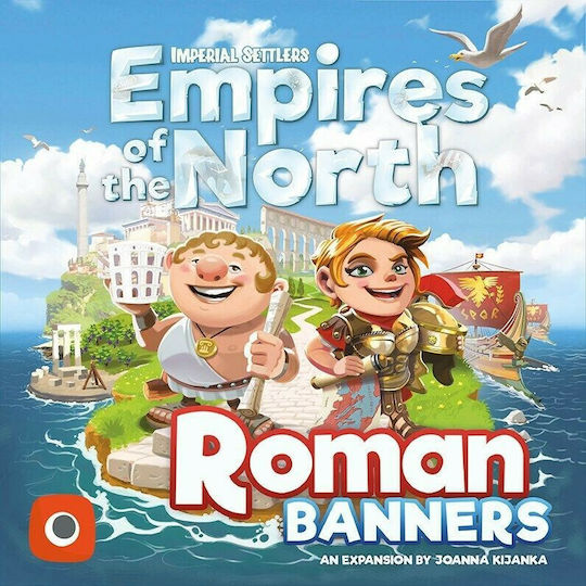 Επέκταση Παιχνιδιού Imperial Settlers: Empires of the North Roman Banners για 1-4 Παίκτες 10+ Ετών (EN) Portal Games