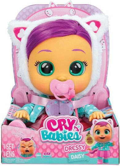 Toy Candle Cry Babies Dressy Daisy for 18+ Months AS