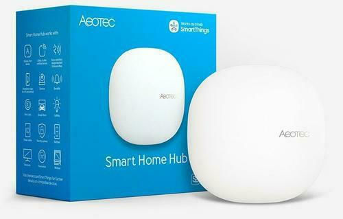 Aeotec Smart Home Hub null Hub Inteligent Z-Wave / Wi-Fi / Zigbee Compatibil cu Google Home, Alexa, SmartThings & Matter