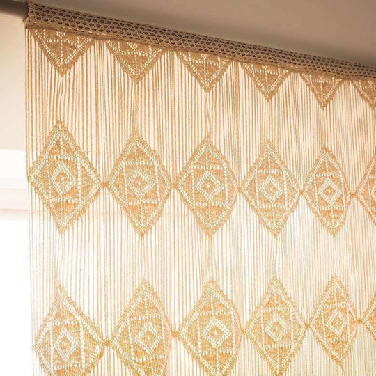Gofis Home Ariadne με Τρέσα Μπεζ 012B 140x260εκ.