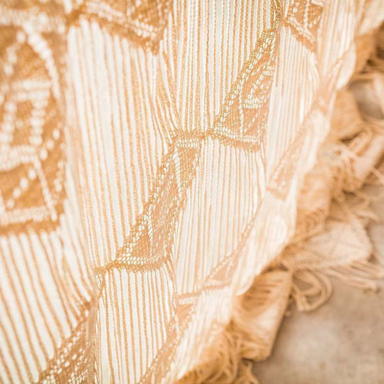 Gofis Home Curtain with Pencil Pleat Ariadne Beige 012B 140x260cm