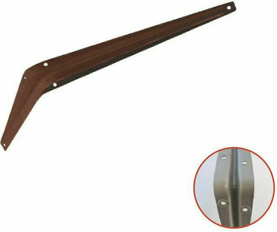 Eckregal Schwere Ausführung Metallisch in Braun Farbe 300x350mm 1Stück 580102.0021