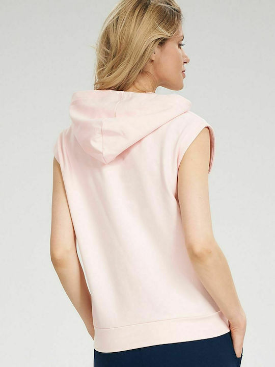 Figl Women's Hooded Sweatshirt Light Pink