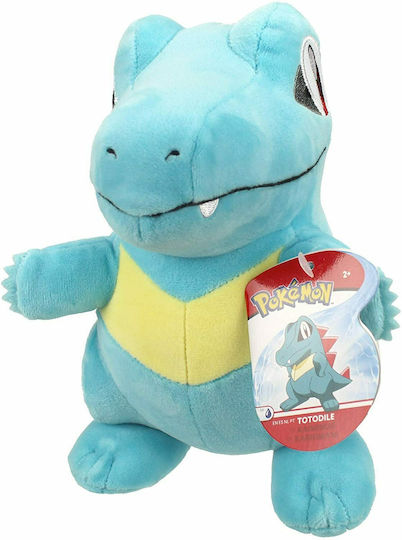 Jazwares Λούτρινο Pokemon Totodile 20 εκ. για 2+ Ετών