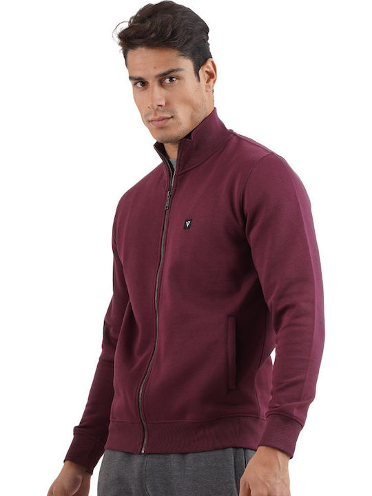 Burgundy Cardigan