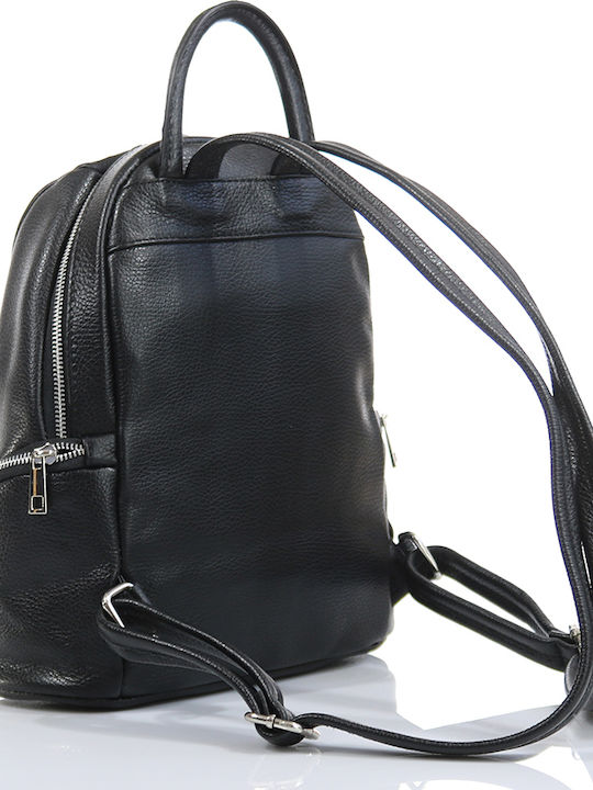 Passaggio Leather Women's Leather Backpack Black