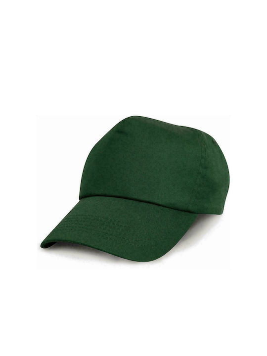 Kids' Hat Jockey Fabric Green