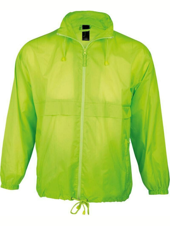 Surf Jacke Wasserdicht und Winddicht Grün