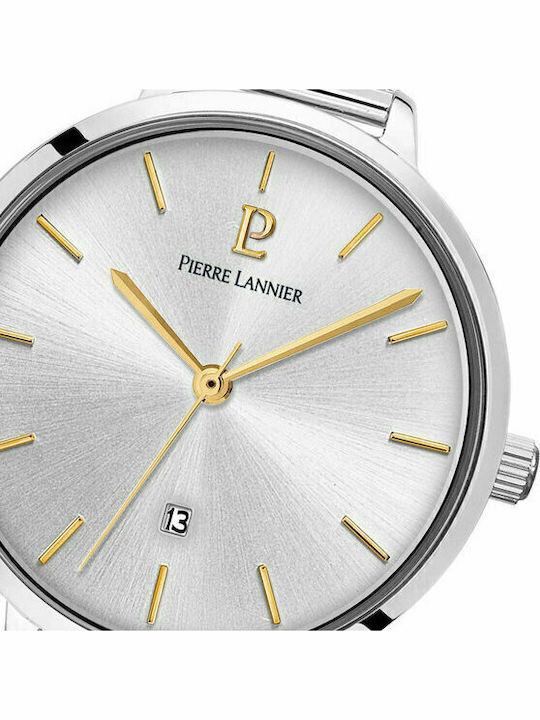 Pierre Lannier Echo Women's Watch with Silver Metal Bracelet