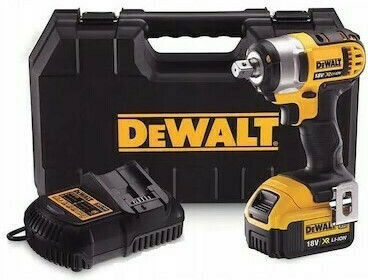 Dewalt Cheie de impact Baterie 18V 1x4Ah cu Priză 1/2"