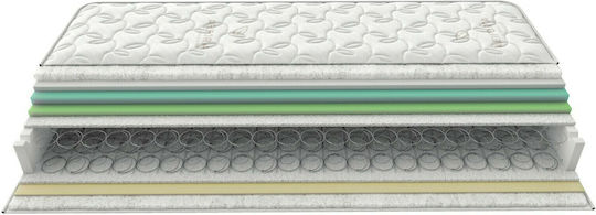 Greco Strom Root Διπλό Ορθοπεδικό Στρώμα Διπλής Όψης 140x200x24cm με Ελατήρια