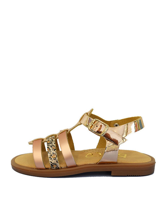 Kinder Sandalen Anatomisch Gold