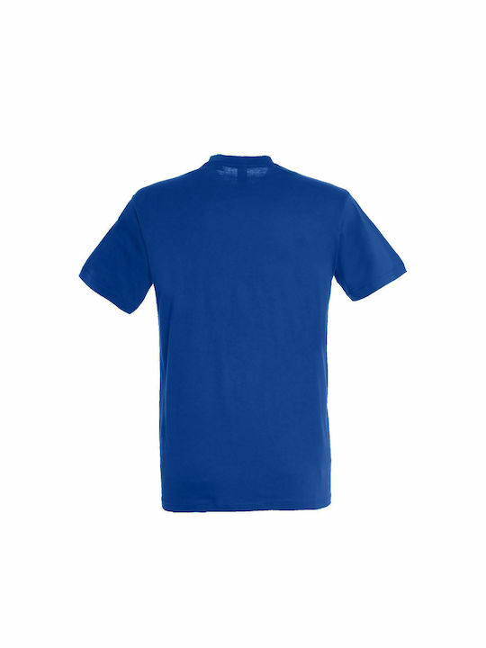 Sol's Regent Ανδρικό Διαφημιστικό T-shirt Κοντομάνικο Royal blue