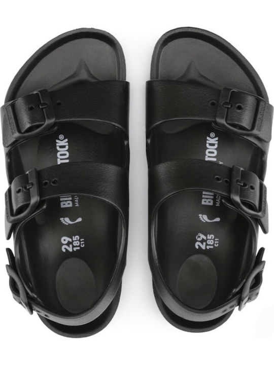 Kinder Sandalen Milano Eva Anatomisch Schwarz