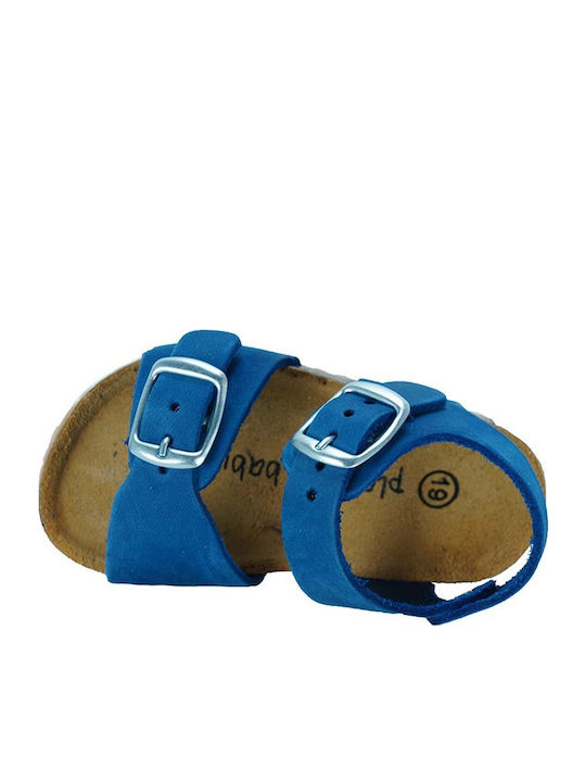 Παιδικά Πέδιλα Pixel Ανατομικά Nobuck Blue