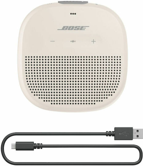 Bose SoundLink Micro Waterproof Bluetooth Speaker with Battery Life up to 6 hours White Smoke