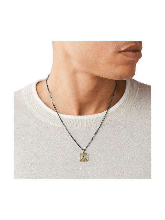 Emporio Armani Necklace from Gold Plated Steel