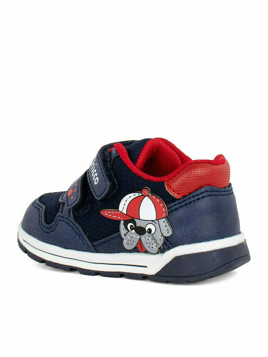 Gregory Παιδικά Sneakers Ανατομικά με Σκρατς Μπλε