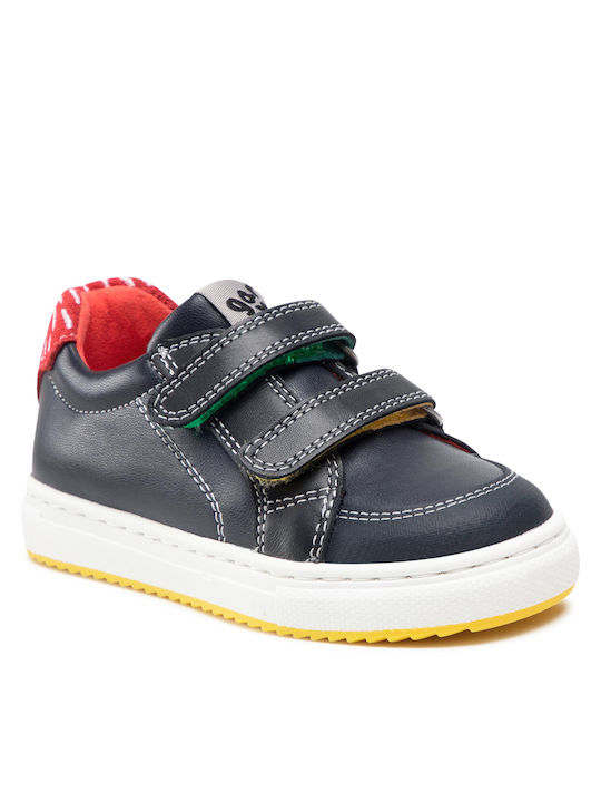 Garvalin Kids Sneakers Anatomic with Scratch Blue