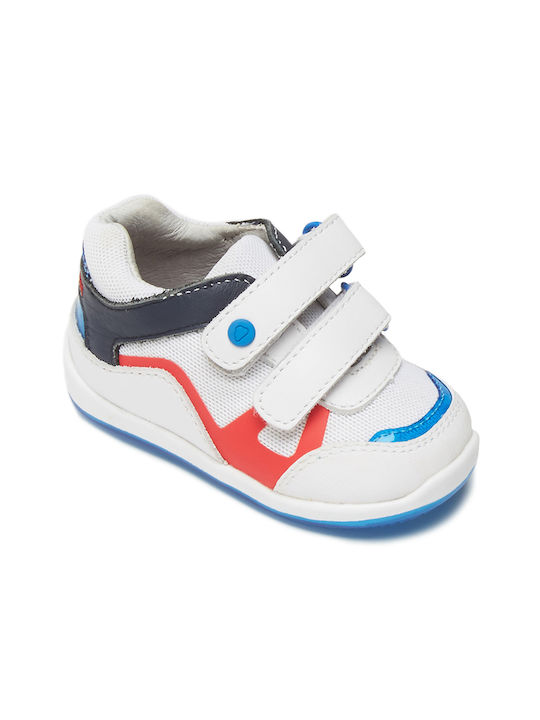 Mayoral Kinder-Sneaker mit Klettverschluss Weiß