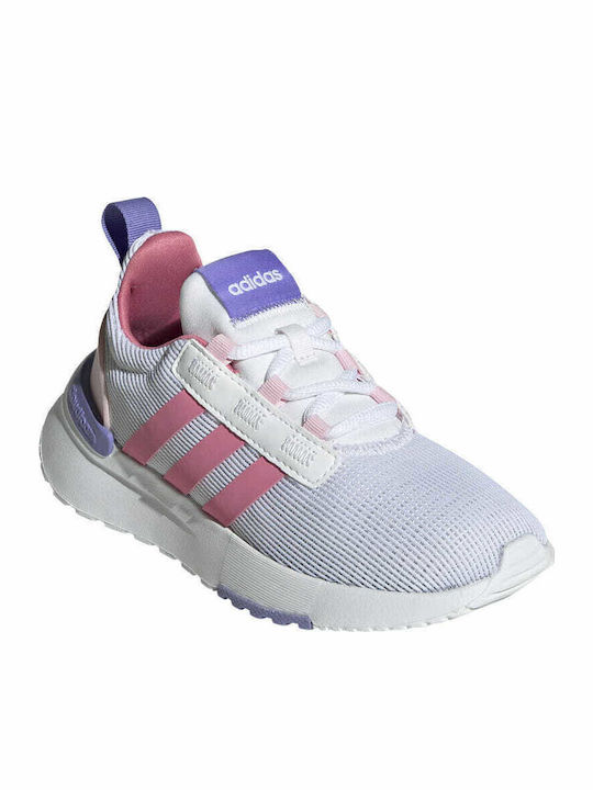 Racer TR21 K Kids Sports Shoes Running with Laces Light Blue