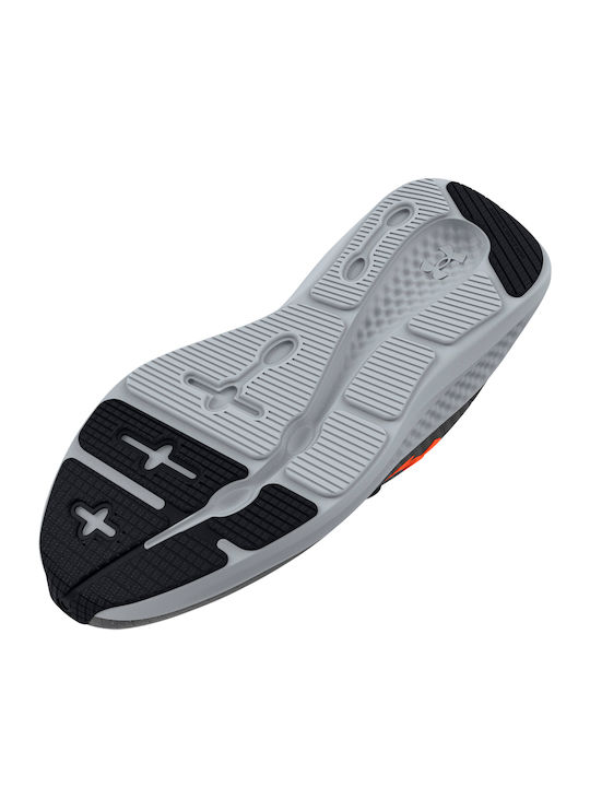 Charged Pursuit 3 Kinder Sportschuhe Laufen mit Schnürsenkeln Schwarz