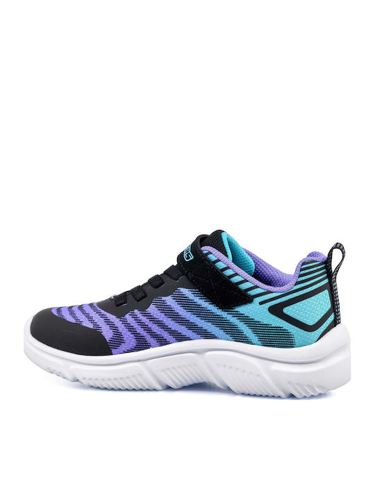 Go Run 650 Kids Sports Shoes Running with Hoop & Loop Closure Purple