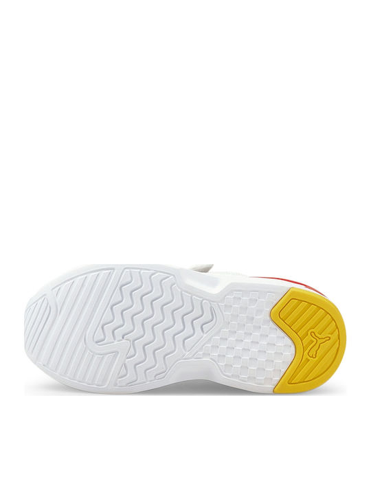 X-Ray Speed Lite Kids Sports Shoes Running with Hoop & Loop Closure White