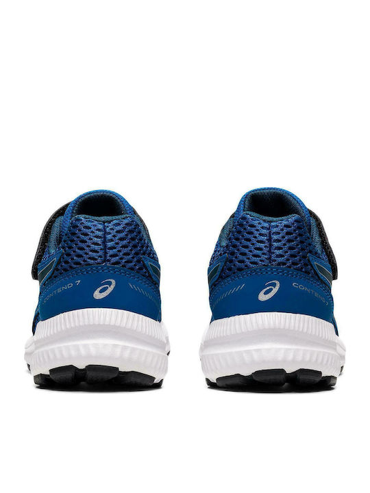 Contend Kids Sports Shoes Running with Hoop & Loop Closure Blue