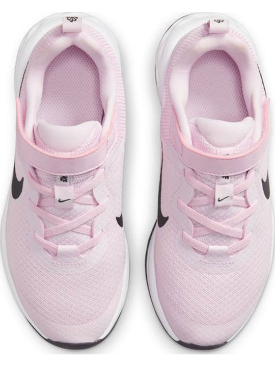 Revolution Revolution 6 Kids Sports Shoes Running with Hoop & Loop Closure Pink Foam / Black