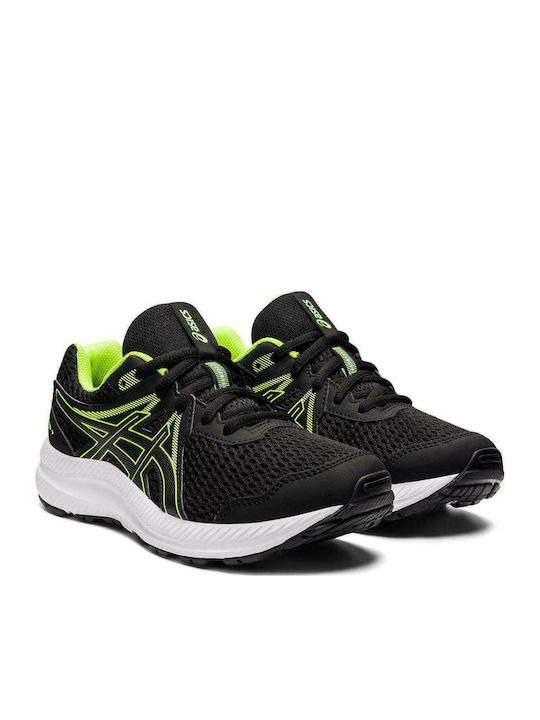Contend Kids Sports Shoes Running with Laces Black