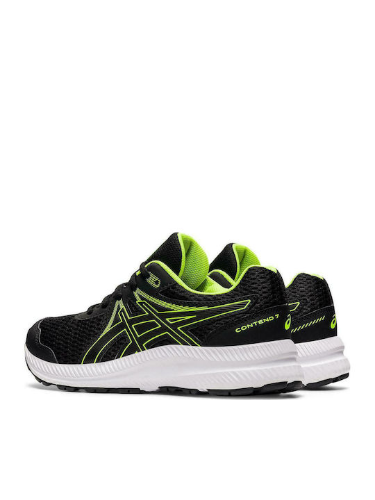Contend Kids Sports Shoes Running with Laces Black