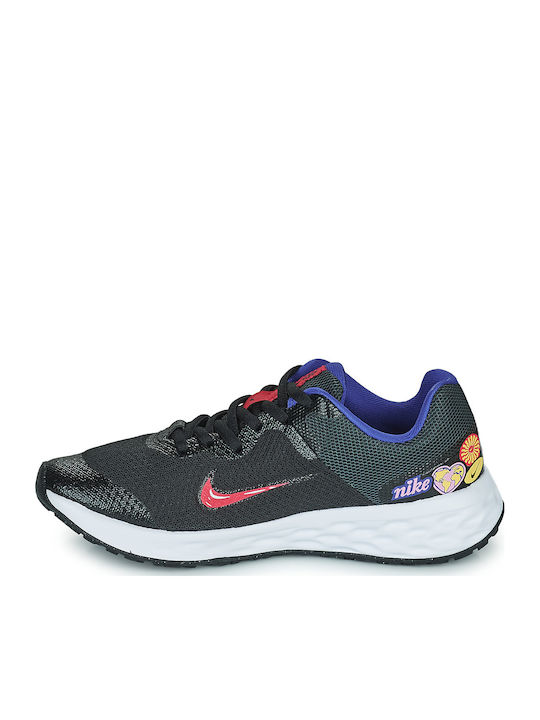 Revolution Revolution 6 SE Kids Sports Shoes Running with Laces Black / Lapis / Very Berry