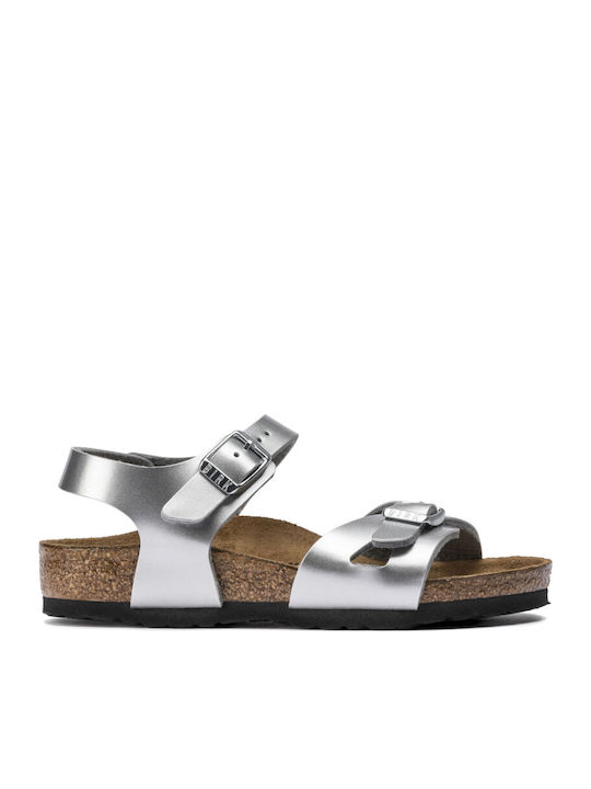 Kinder Sandalen Rio Electric Anatomisch Silber