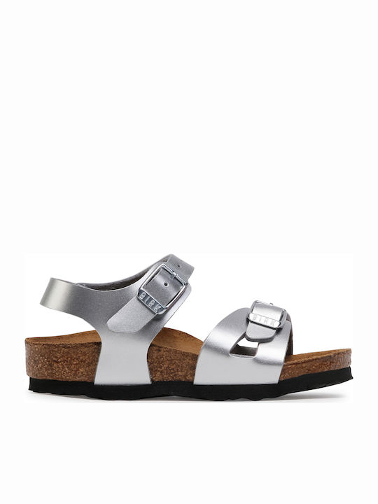 Kinder Sandalen Rio Electric Anatomisch Silber