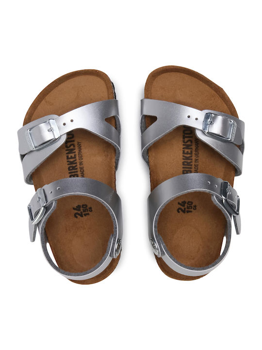 Kinder Sandalen Rio Electric Anatomisch Silber