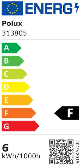 Polux Smart Λάμπα LED 5.5W για Ντουί GU10 και Σχήμα G45 RGB 400lm Dimmable