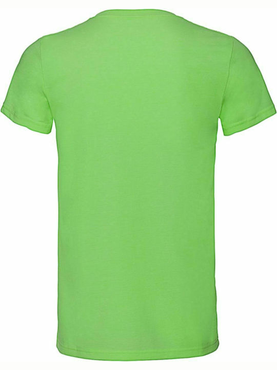 Russell Europe Ανδρικό Διαφημιστικό T-shirt Κοντομάνικο σε Χρώμα