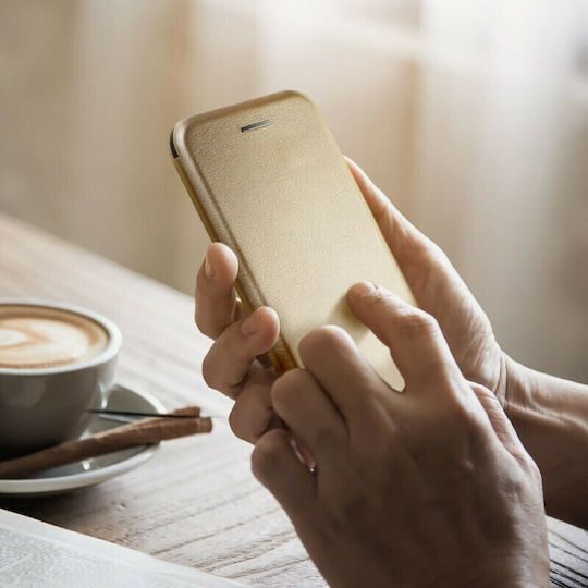Forcell Elegance Book Synthetic Leather Gold (Galaxy A13 4G)