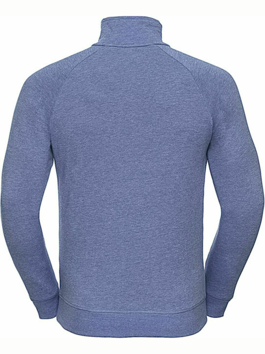 Russell Europe Men's Long Sleeve Promotional Sweatshirt Blue Marl