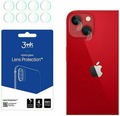 3MK Lens Protection 4τμχ Προστασία Κάμερας Tempered Glass για το iPhone 13 / 13 mini