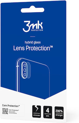 3MK Lens Protection 4 pcs Protecție Cameră Sticlă călită pentru Redmi Note 11