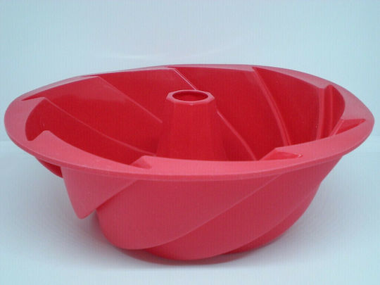 Keskor Backform Torte Silikon 24x8x8cm Red 1cm
