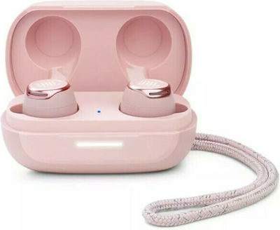 JBL Reflect Flow Pro+ In-ear Bluetooth Handsfree Earphones with Sweat Resistance and Charging Case Pink