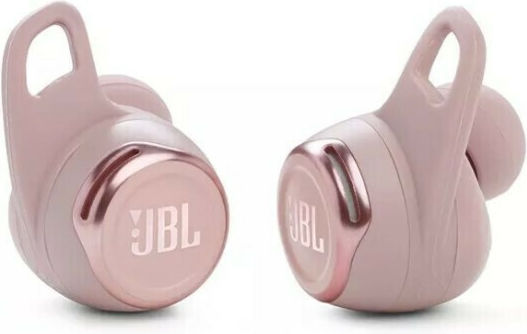 JBL Reflect Flow Pro+ In ear Bluetooth хендсфри Слушалки с Устойчивост на Пот и Кутийка за Зареждане Розов