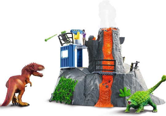 Schleich-S Volcano Exploration Headquarters for Age 4+