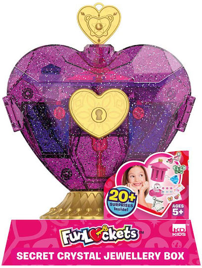 KD Group Miniature Toy Jewelry Box - Heart for 5+ years Years Old